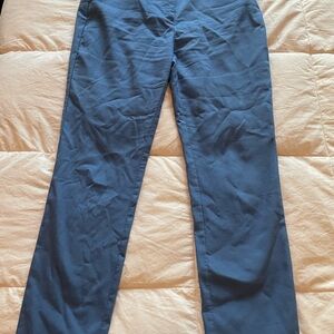 LOFT Woman’s Blue Chino Pants - The Sutton Skinny